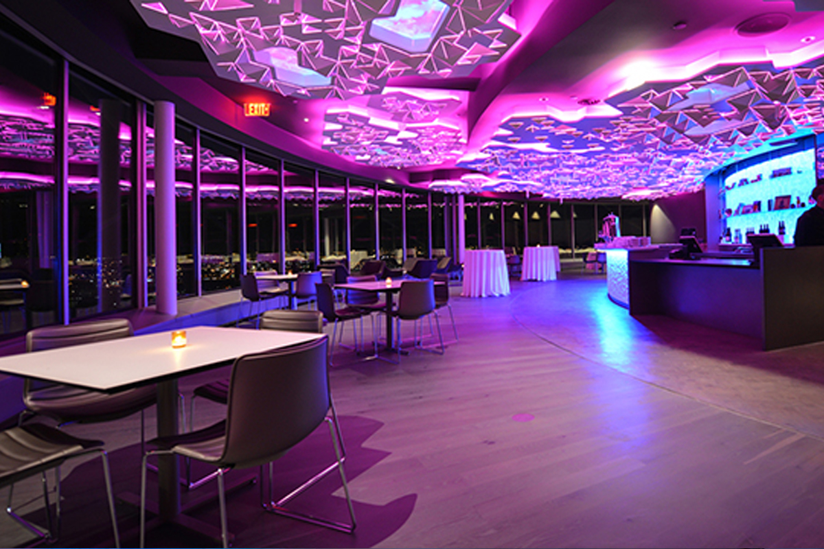 Private Party Venue Reunion Tower & Cloud Nine Cafe