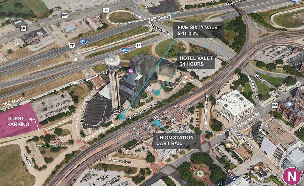 Directions Hours How To Get To Reunion Tower Dallas TX